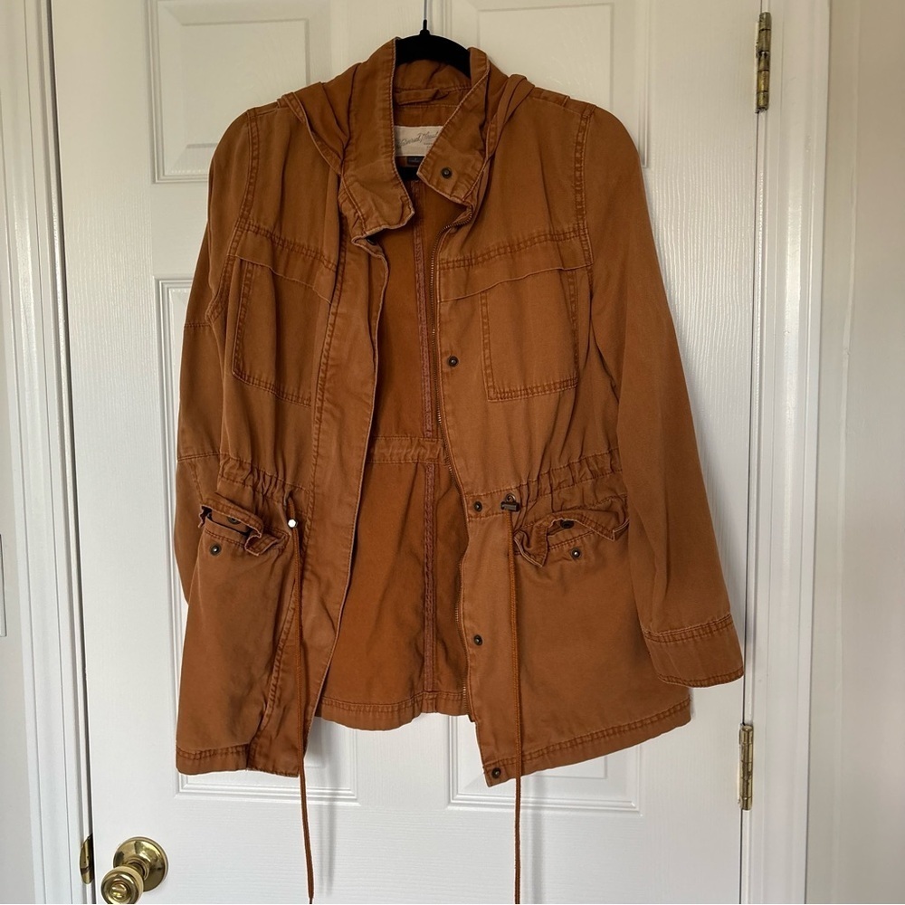 Universal Thread Rust Tan Colored Jacket Size Sma… - image 3